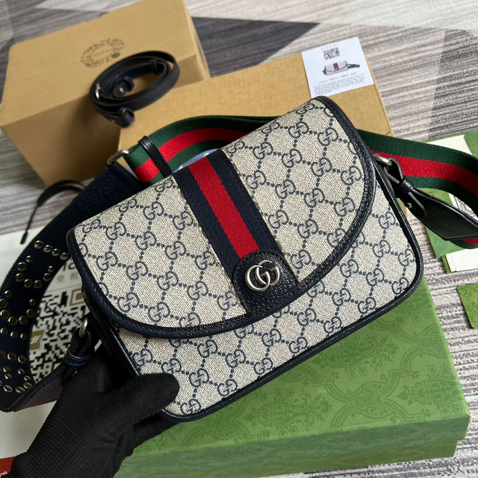 Thumbnail: GUCCI OPHIDIA GG MINI SHOULDER BAG