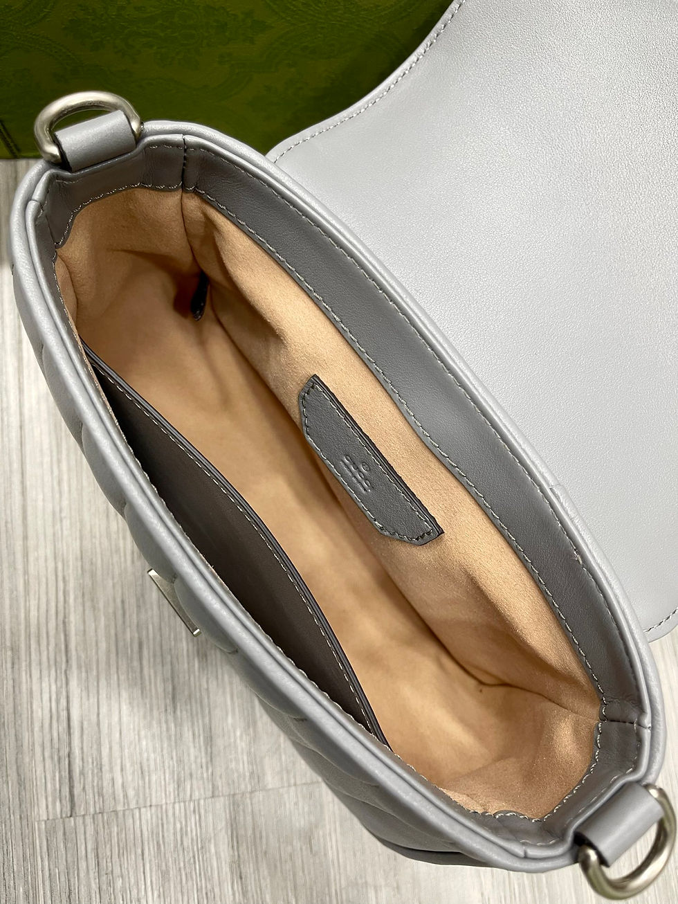 Thumbnail: GUCCI GG MARMONT MINI TOP HANDLE