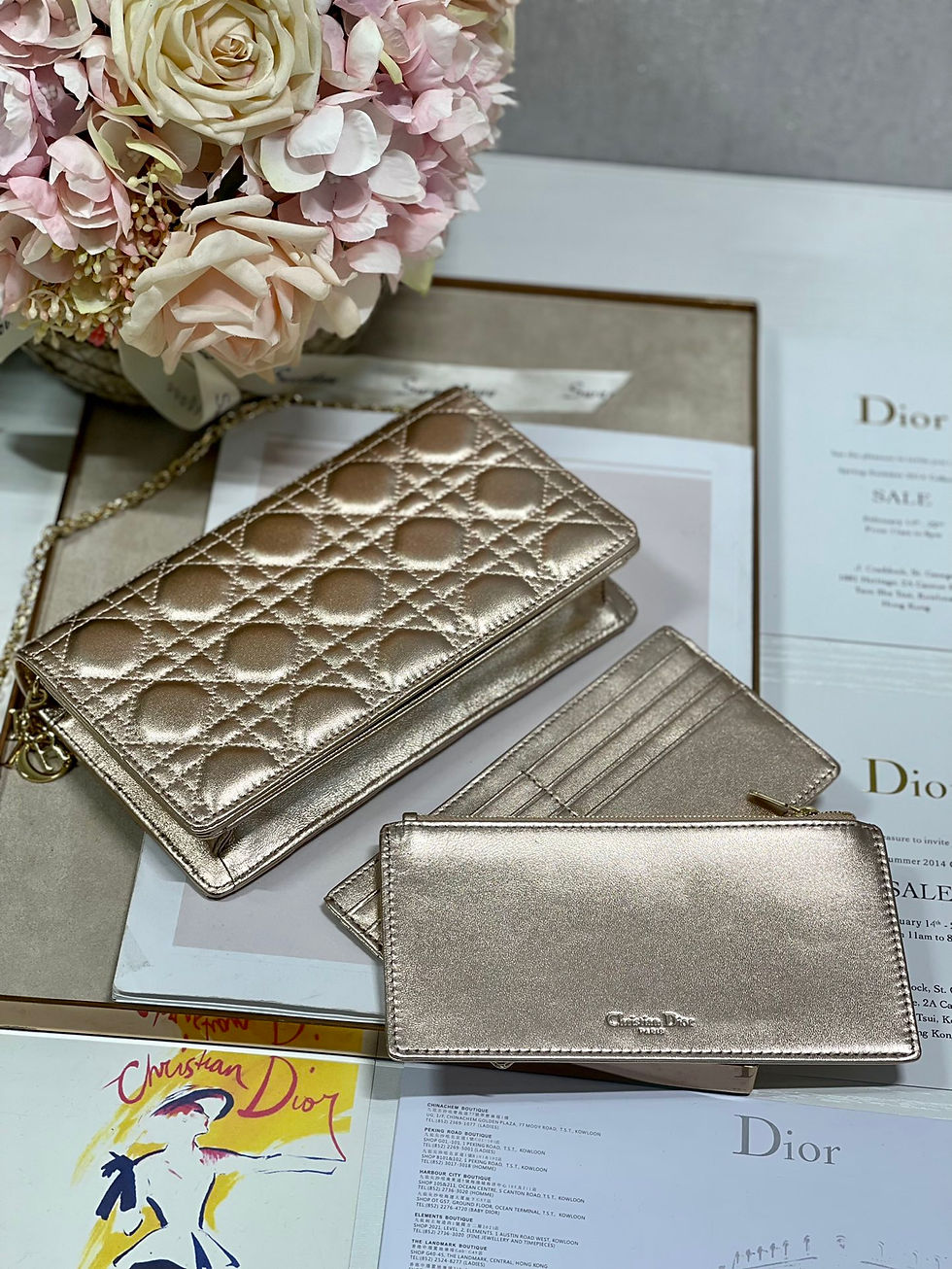Thumbnail: LADY DIOR WALLET