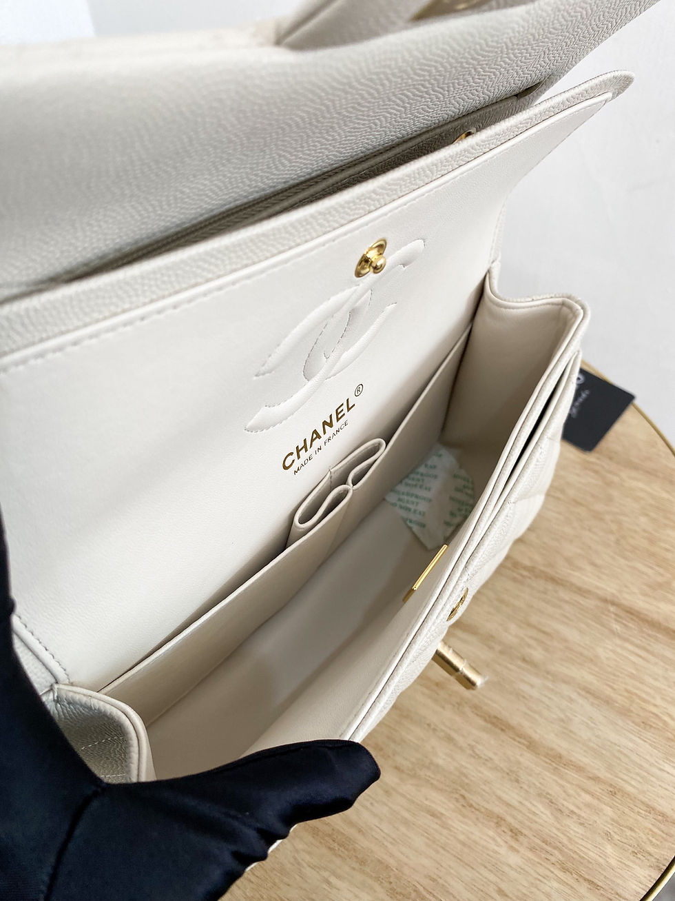 Thumbnail: CHANEL CF 23 SMALL CAVIAR GHW ULTIMATE BAG