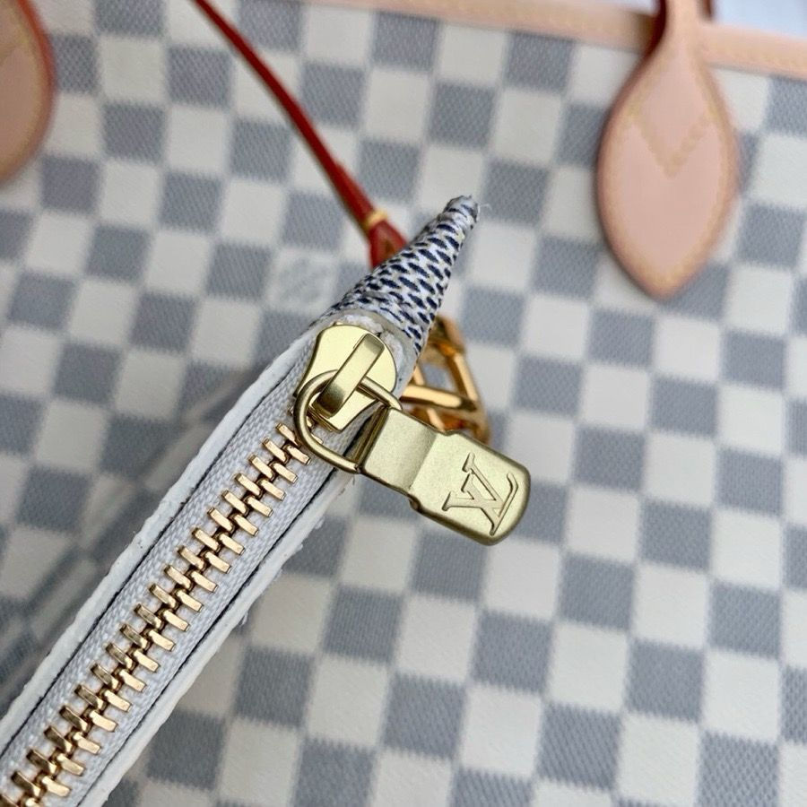 Thumbnail: LV NEVERFULL DAMIER AZURE BAG 