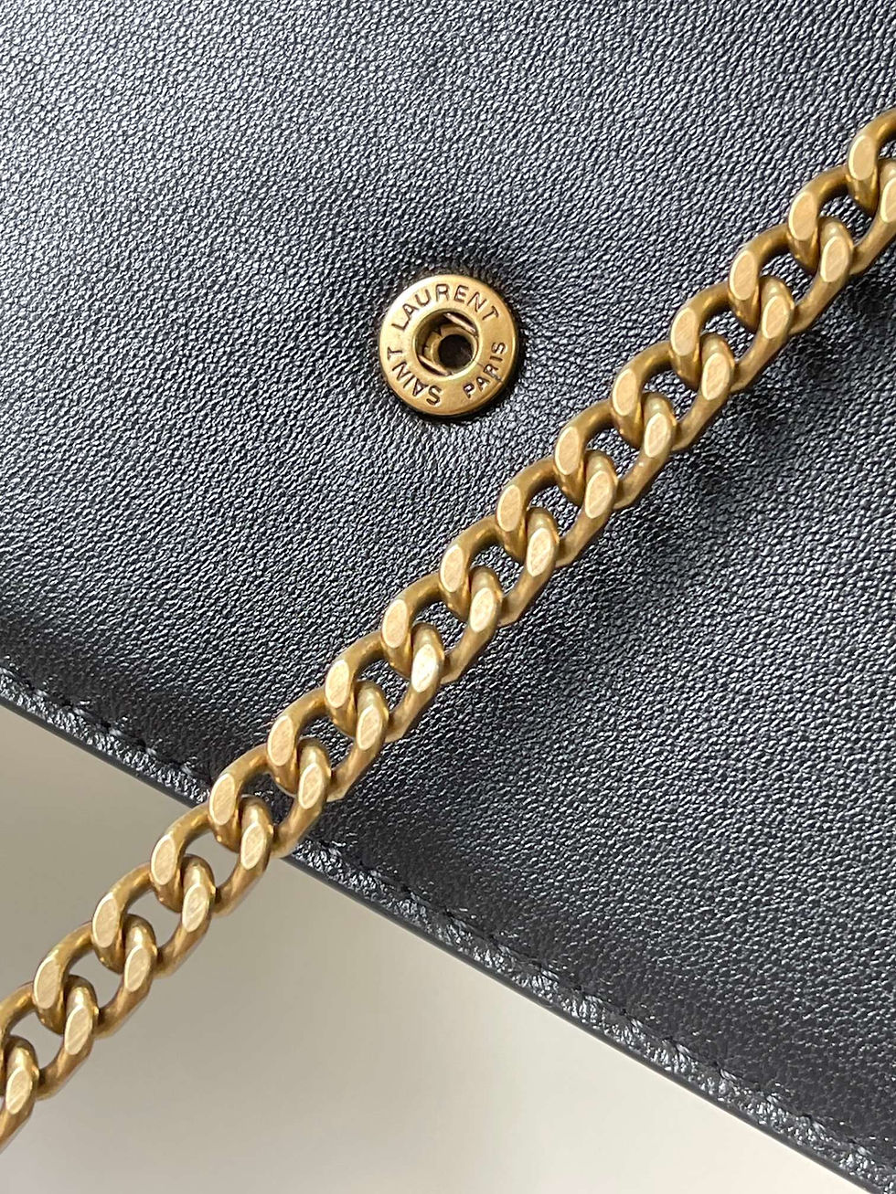 Thumbnail: YSL CASSANDRE ENVELOPE CHAIN WALLET AND SMOOTH LEATHER