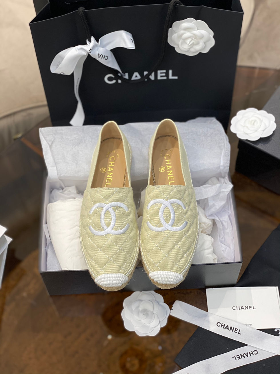 Thumbnail: CHANEL ESPADRILLES SHOES