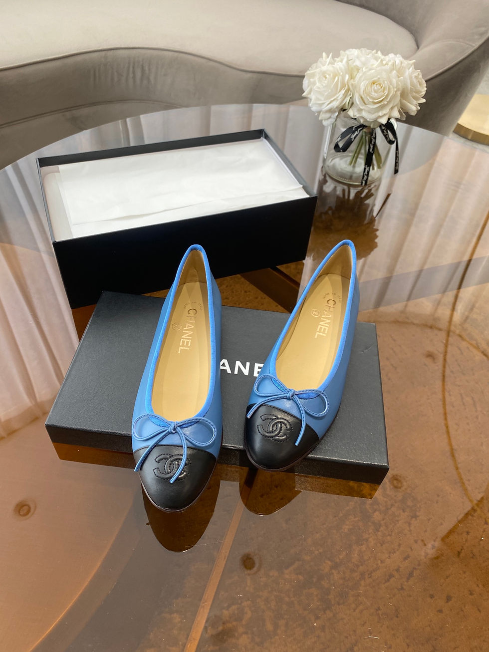 Thumbnail: CHANEL BALLERINAS FLAT SHOES