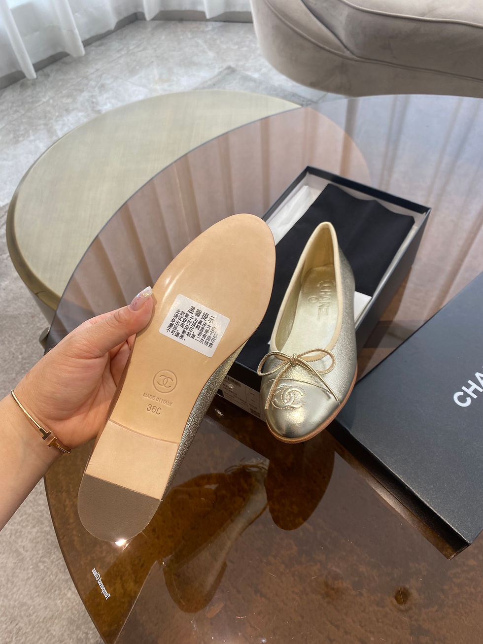 Thumbnail: CHANEL BALLERINAS FLAT SHOES