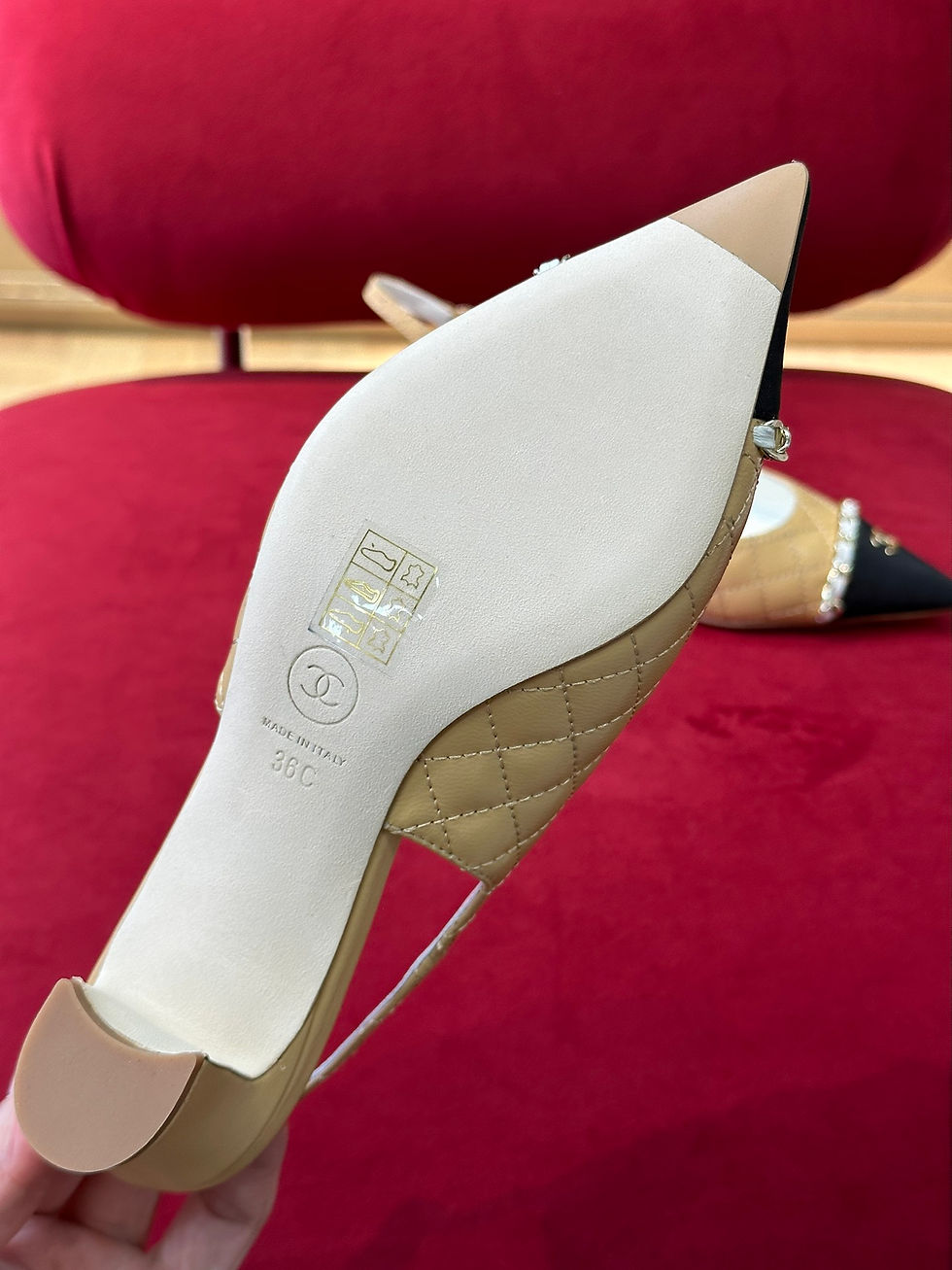 Thumbnail: CHANEL SLINGBACK SANDALS