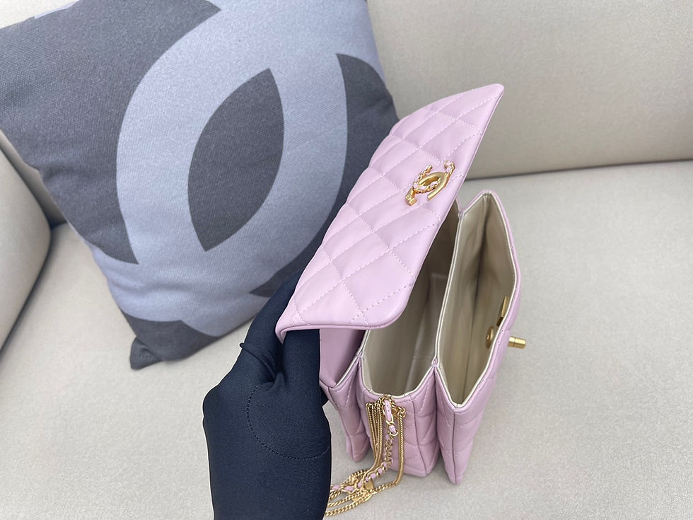 Thumbnail: CHANEL 19 COIN STRAP 22 A BAG