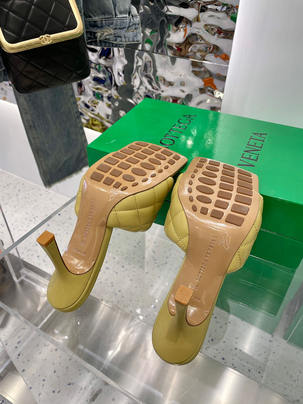 Thumbnail: BOTTEGA VENETA LIDO HEELS