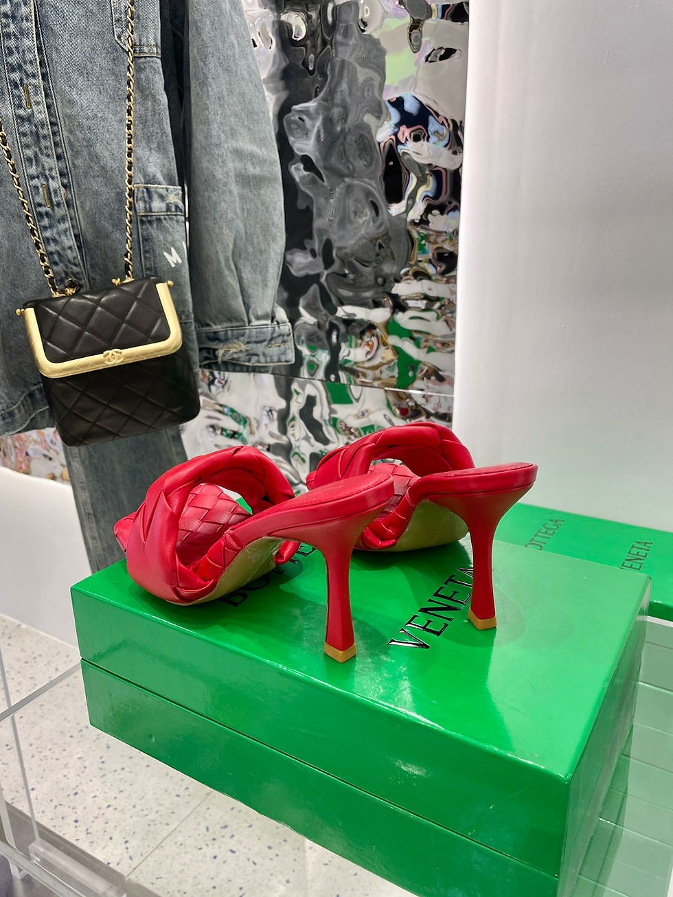 Thumbnail: BOTTEGA VENETA LIDO HEELS