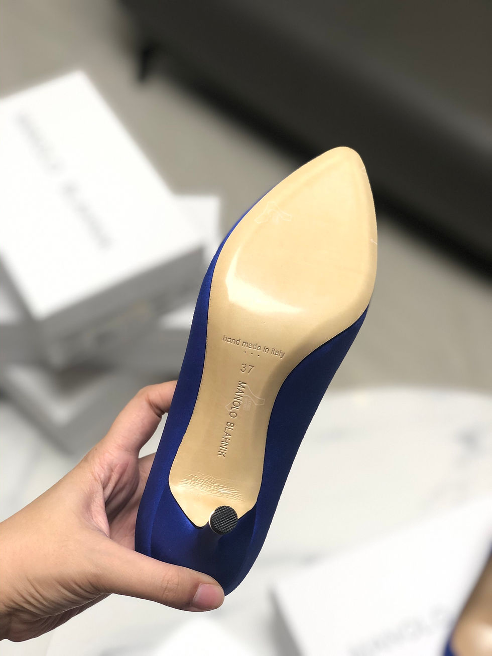 Thumbnail: MANOLO BLAHNIK HINGISI HEELS