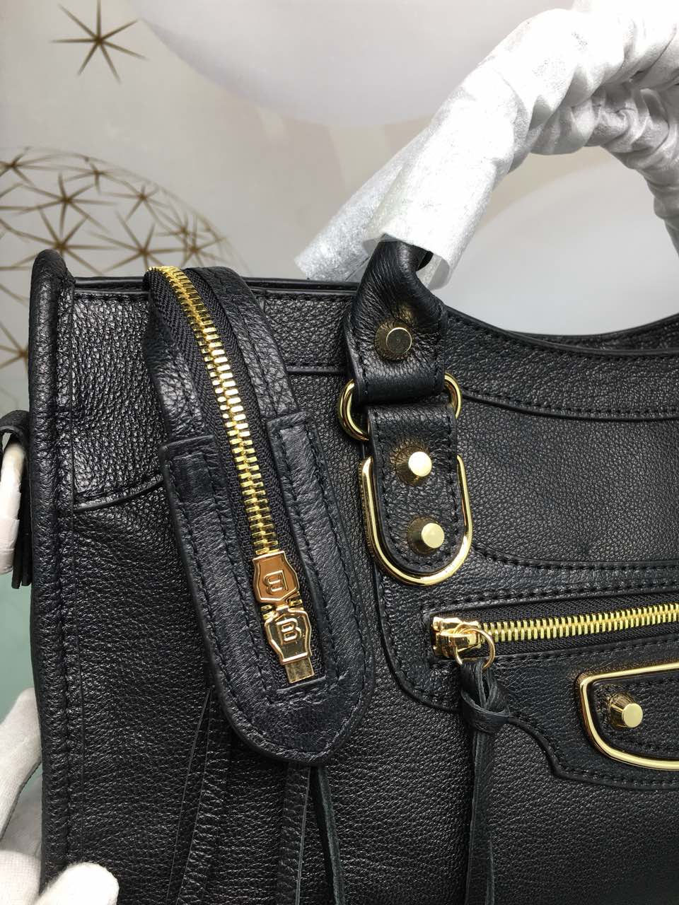 Thumbnail: BALENCIAGA METALLIC CITY EDGE MEDIUM BAG