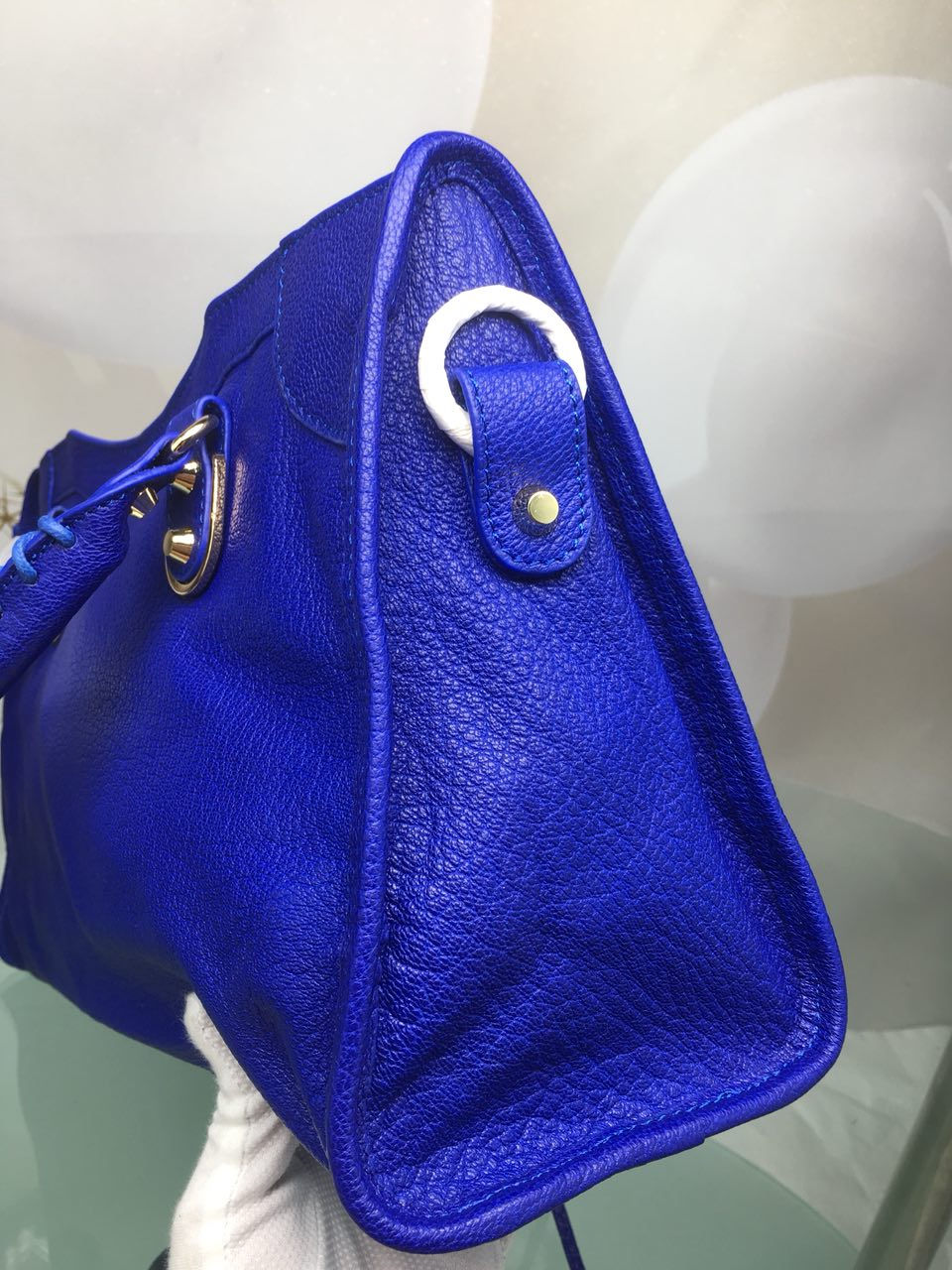 Thumbnail: BALENCIAGA METALLIC CITY EDGE MEDIUM BAG