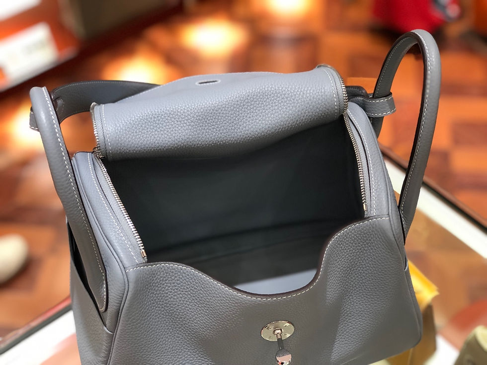 Thumbnail: HERMES LINDY 30 CLEMENCE BAG