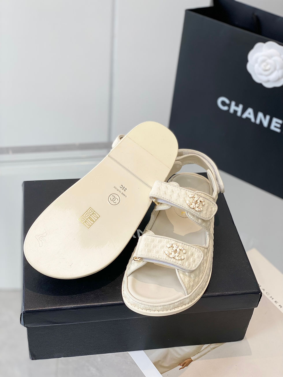 Thumbnail: CHANEL DAD SANDALS