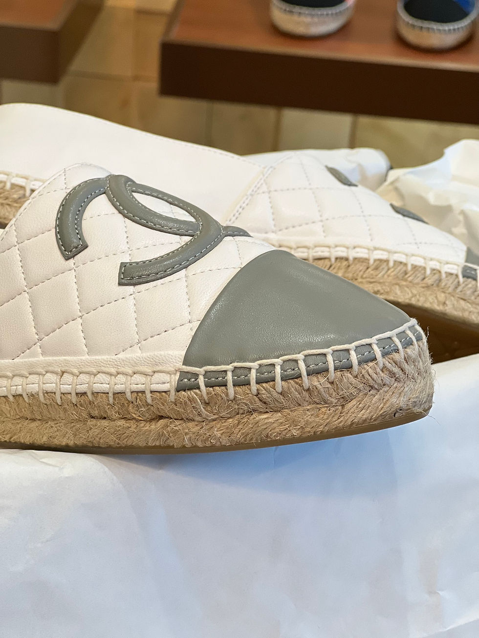Thumbnail: CHANEL ESPADRILLES SHOES