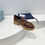 Thumbnail: PRADA CHOCOLATE PATENT LEATHER LOAFERS