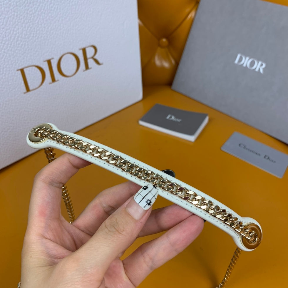 Thumbnail: LADY DIOR MINI FULL PEARL BAG 