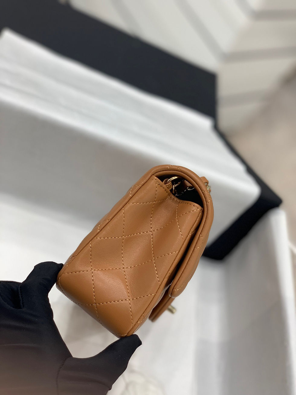 Thumbnail: CHANEL CF 20 MINI LAMBSKIN GHW ULTIMATE BAG