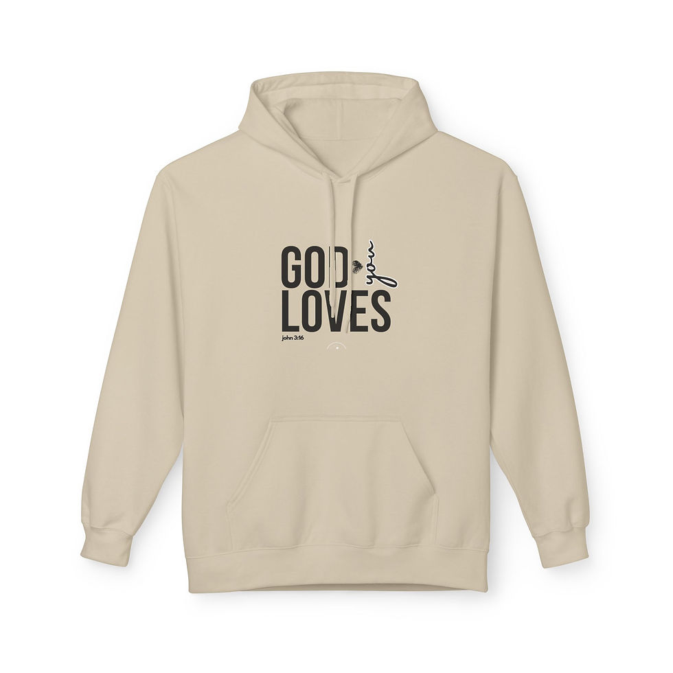 Thumbnail: JClef "God Loves You" Hoodie 
