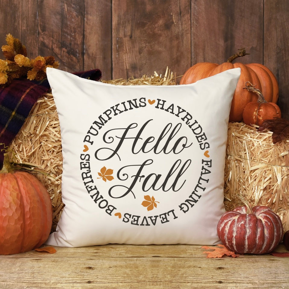 Hello Fall Pillow