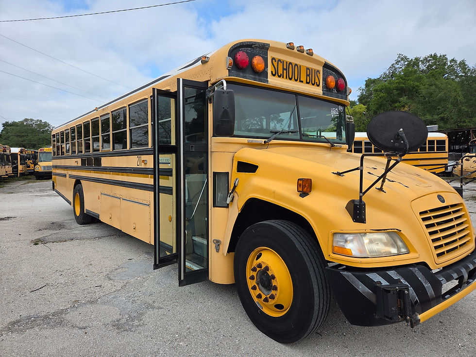 Thumbnail: 2009 blue bird Cummins 6.7 Florida clean 72 passengers