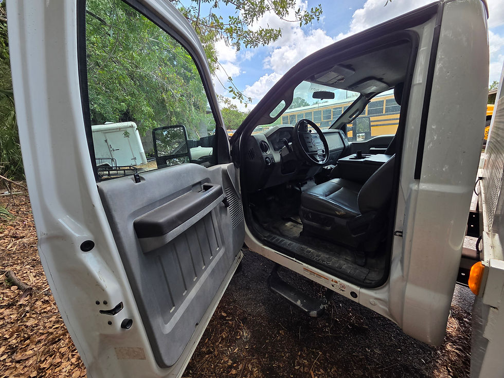 Thumbnail: 2013 f 550 crane truck works great col ac florida clean