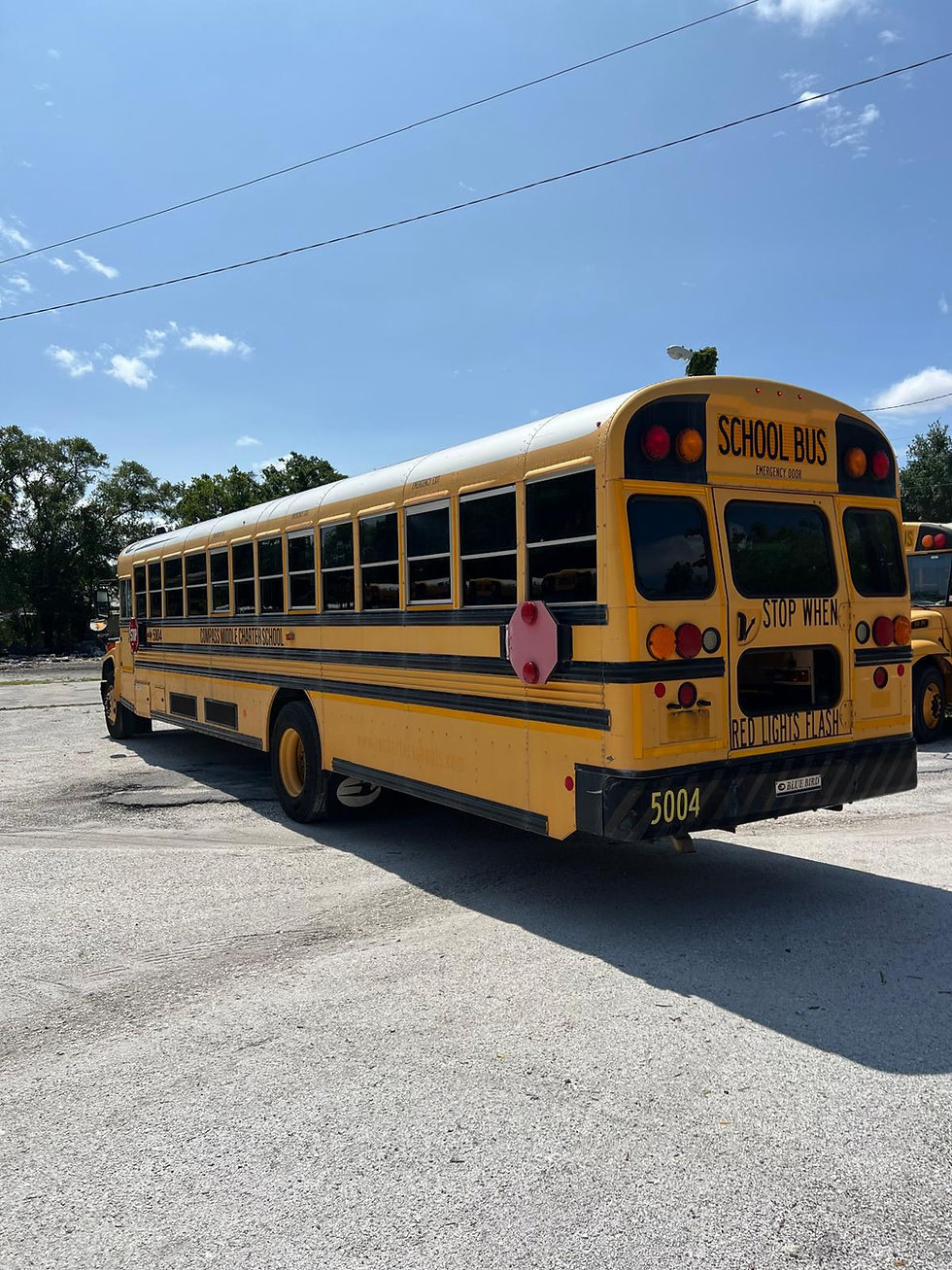 Thumbnail: 2014 blue bird vision 77 pass with large ac and brakes retarders Cummins Florida