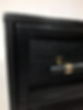 Thumbnail: Black Nightstand W/Decorative 2 Drawer Front