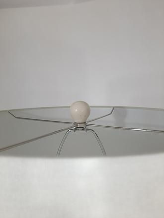 Thumbnail: Distressed Cream Lamp w/Embossed Design