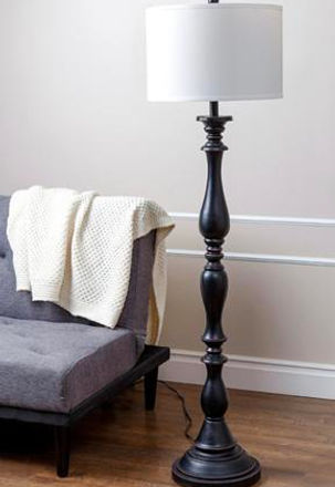 Navy Floor Lamp*