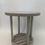 Thumbnail: Round Grey Wood Side Table