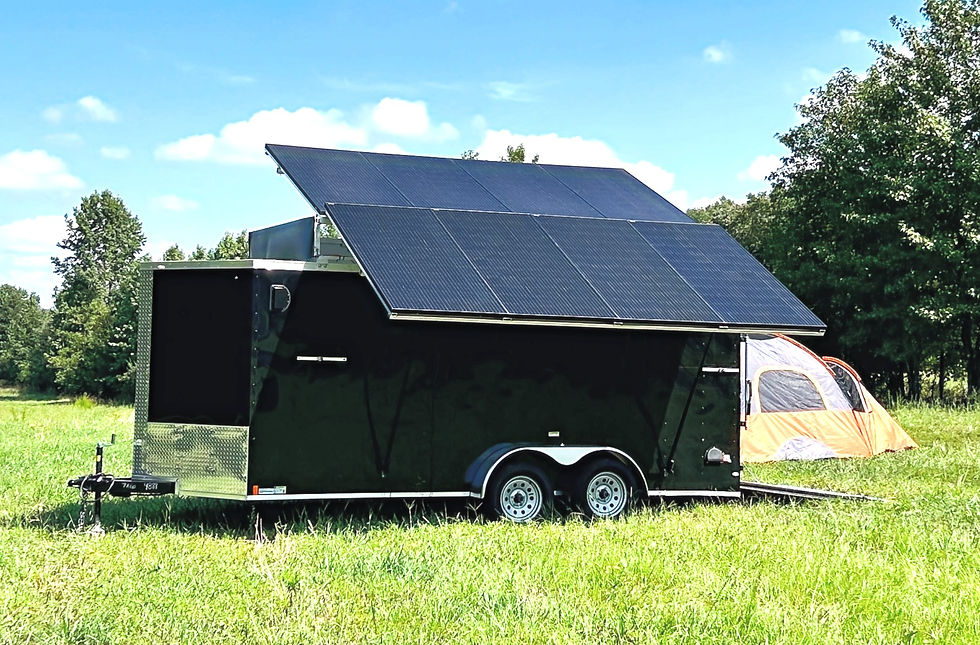 Mobile Solar Generator Trailer Mobile Solar Solutions