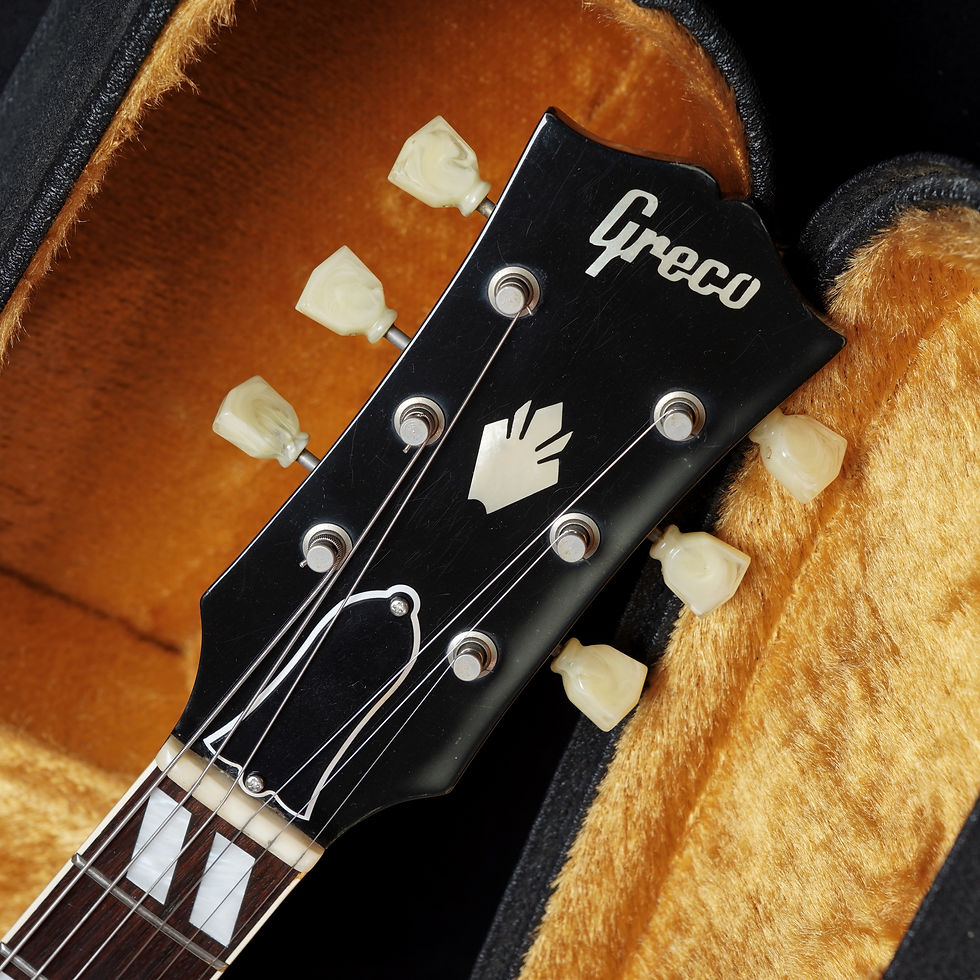 縮圖：Greco FA-80 Hollow Body Sunburst 1990
