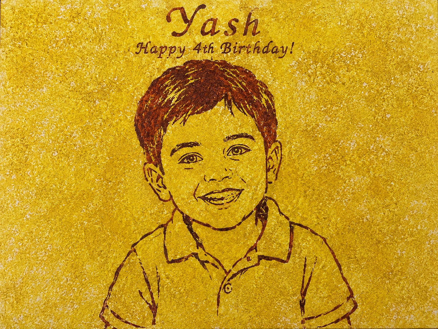 Haldi magic portrait