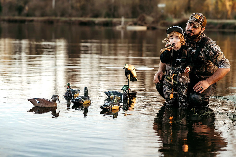 Mini Duck Hunter Photoshoot with Nichole Davis Photography