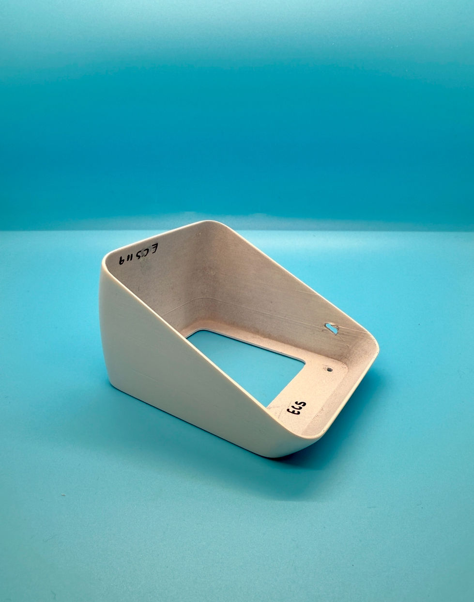 Finished Spray Painted Housing (Bottom)