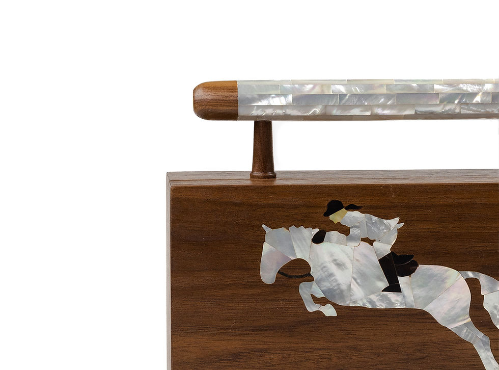 Thumbnail: Rectangular Horse clutch