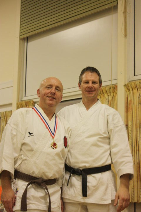 Andy Hibbert (L) Alan Prior (R)