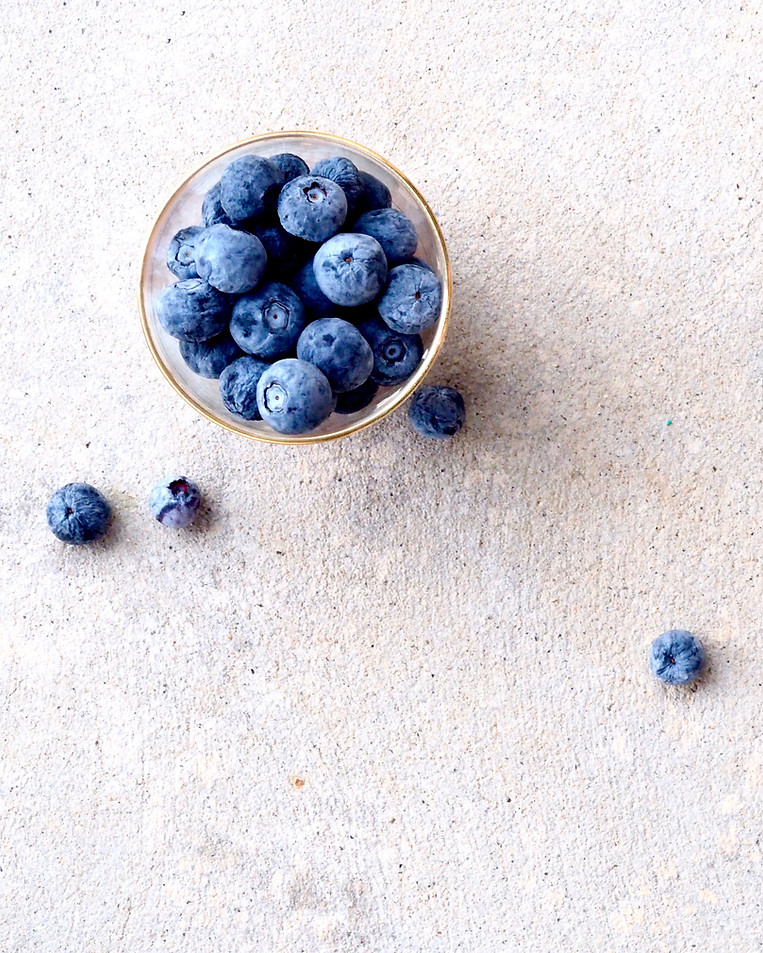 Bowl Of Blueberries