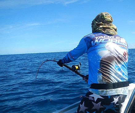 Jigging the Great Barrier Reef for Giant Trevally.