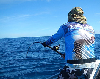 Deep water jigging in Cairns