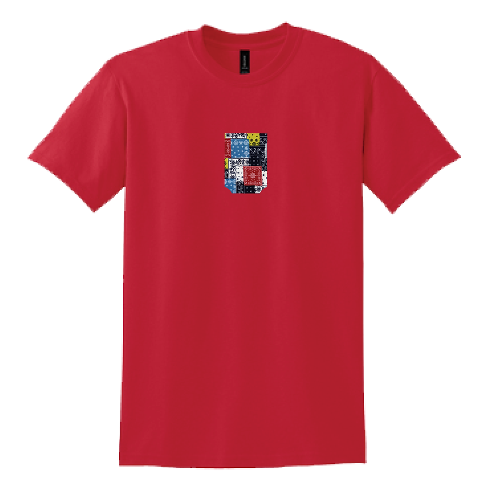 Thumbnail: Short Sleeve DryBlend Performance Grom Tee | Red