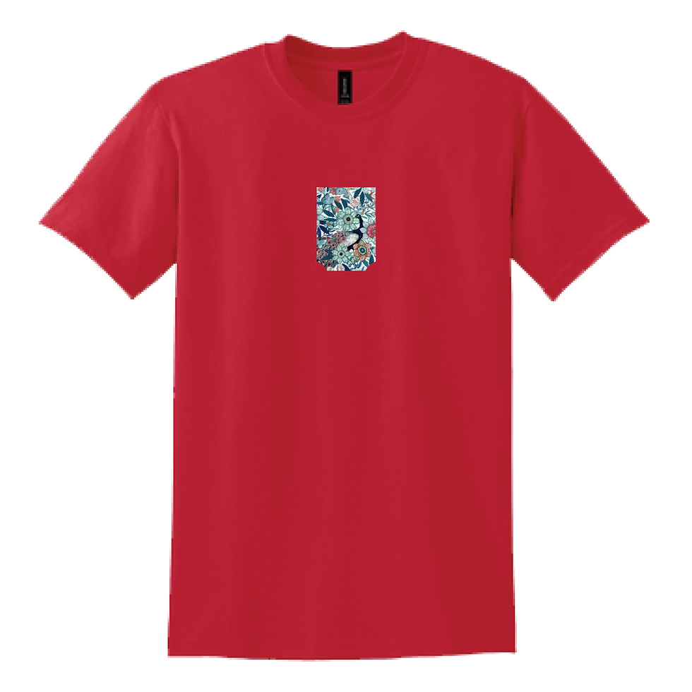 Thumbnail: Short Sleeve DryBlend Performance Grom Tee | Red