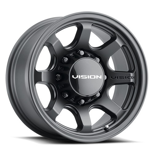 351 FLOW SATIN BLACK 8 LUGS Valley Tire & Wheel