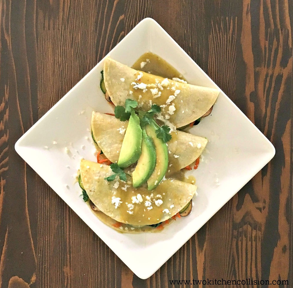 Breakfast Enchiladas www.twokitchencollision.com