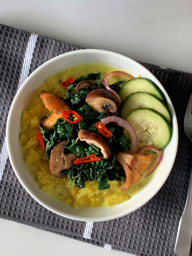 Golden Cauliflower Rice Bowl