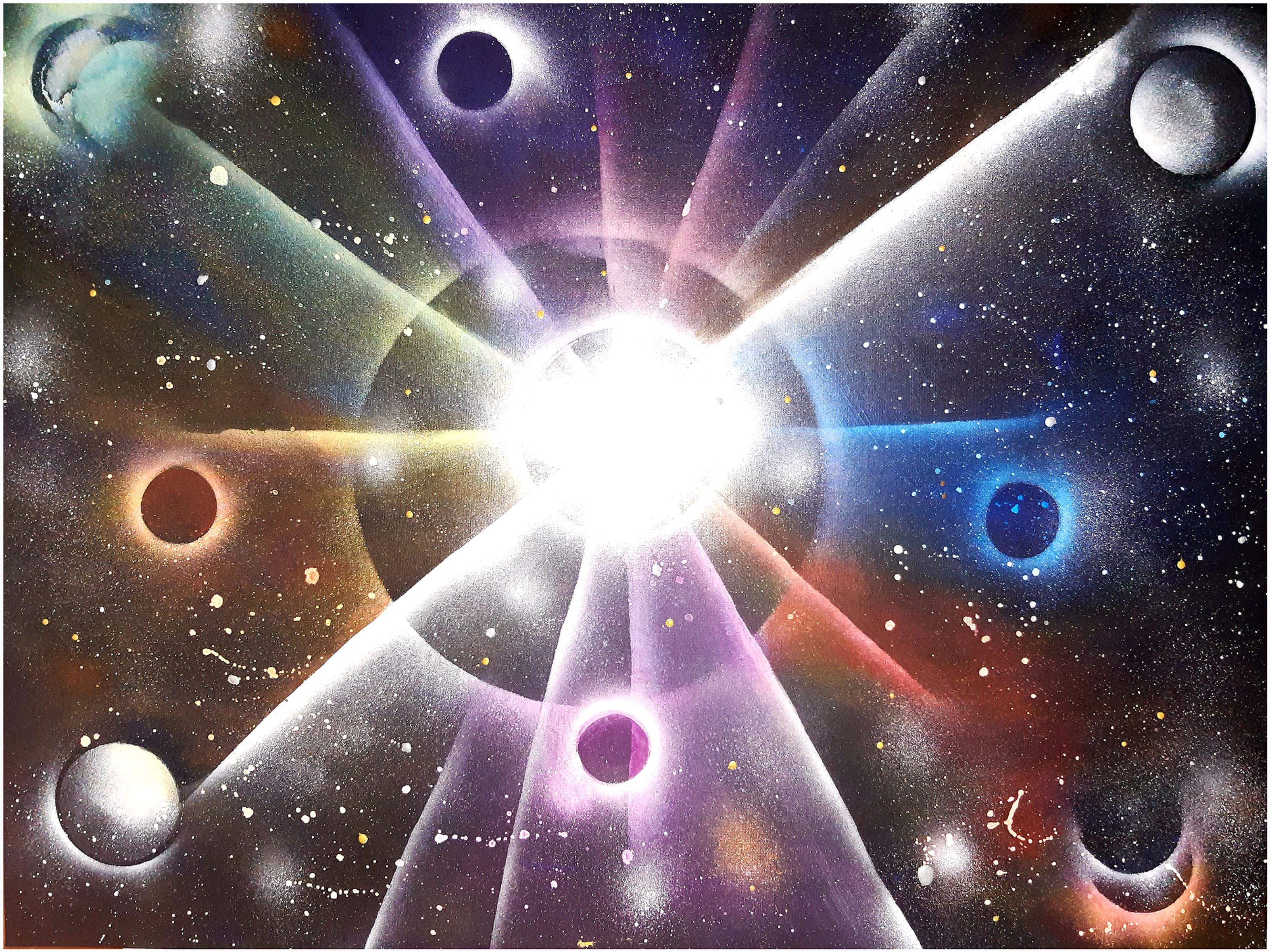 SPACE avec lunes 
