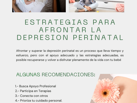 Estrategias Efectivas para Prevenir la Depresión Perinatal: Cuidando el Bienestar de las Madres y sus Bebés