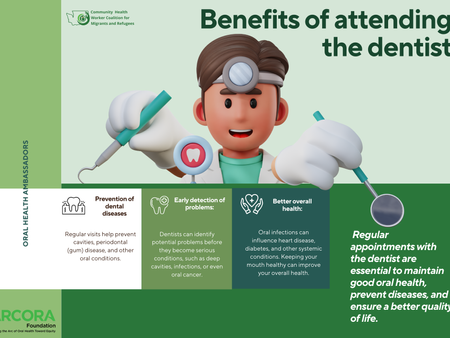 Beneficios de asistir al odontólogo.