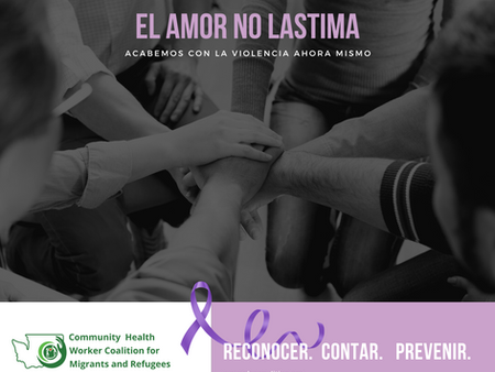 El amor no lastima, acabemos con la violencia ahora mismo.